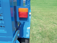 Optional LED tail lights mounted high for better visibility