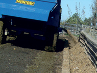 Feeding maize, potatoes and square bales